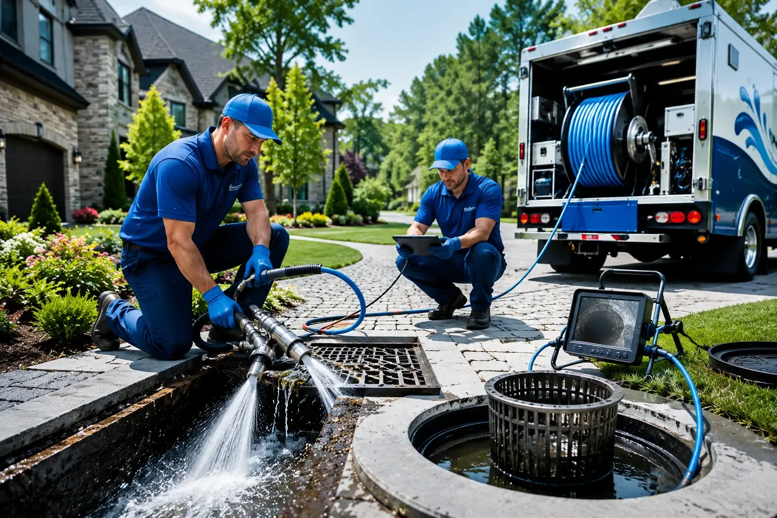 Local outdoor drain cleaning professionals in Maple Hill, NC