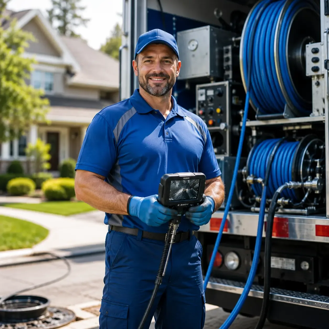 Local outdoor drain cleaning specialists in Maple Hill, NC